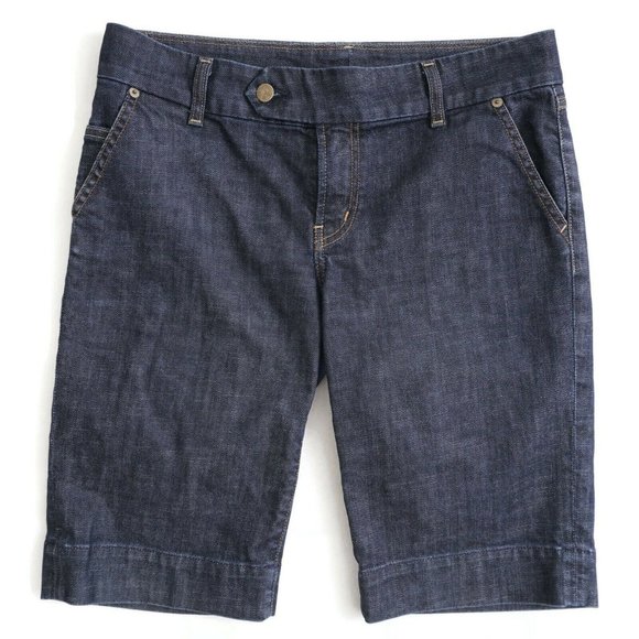 Citizens Of Humanity Women Jean Bermuda Shorts Size 29 - Picture 1 of 8